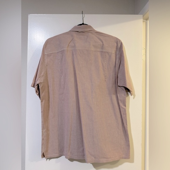 Eddie Bauer vintage button down striped shirt size large - Picture 5 of 5